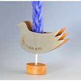 dove candle holder