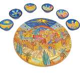 Jerusalem Oriental Seder Plate